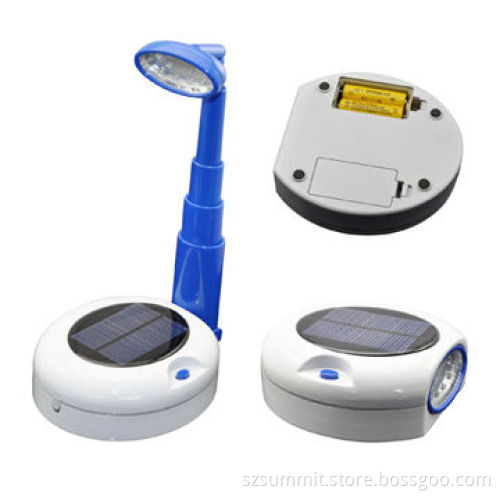 Multifunctional Telescopic Solar Reading Lamp, 15000mcd BrightnessNew